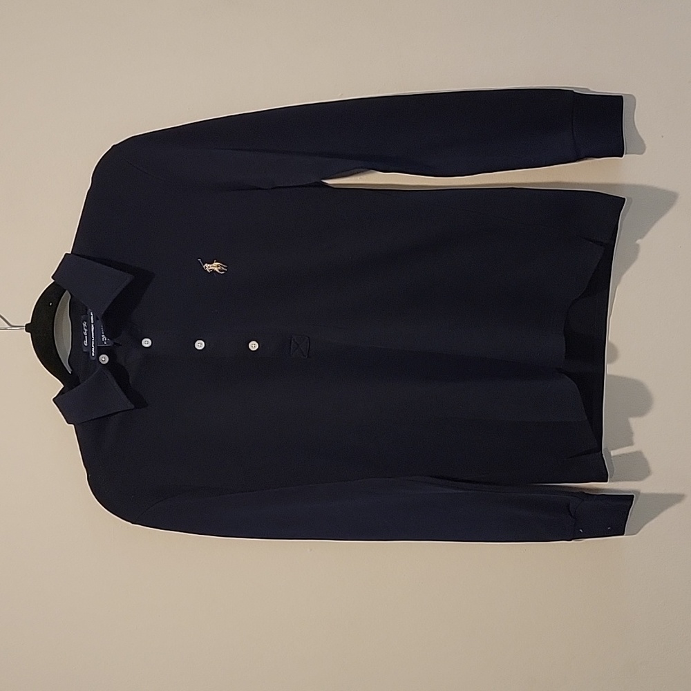 Polo by Ralph Lauren Navy Long Sleeve Polo Shirt